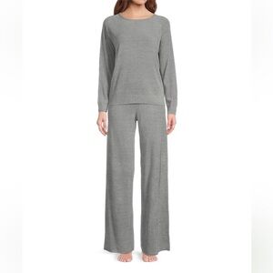 NWT Barefoot Dreams Cozychic Ultra-lite Pullover & Wide-leg Pant Set- XL